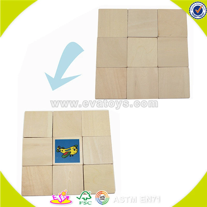 wholesale lovely wooden puzzle toy top sale kids wooden puzzle toy educational toddler wooden puzzle toy W14A130