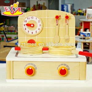 2018 venta al por mayor del bebé juegos de cocina de madera de moda para niños juegos de cocina de madera para niños juegos de juegos de cocina de madera W10C202