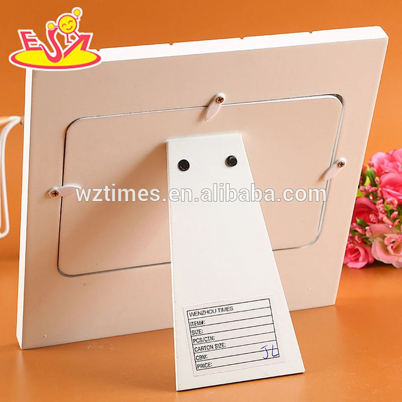 2018 wholesale 12 hole European style retro wooden family photo frame W09A043