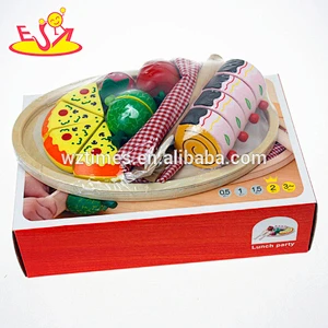 2018 wholesale children wooden fruit toys for kids Simulation baby wooden fruit toys for kids wooden fruit toys for kids W10B017