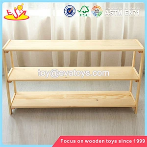 Wholesale home decoration and useful wooden standing rack used for placing items W08C231