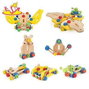 Top sale miniature pretend wooden play tool bench for sale W03D124