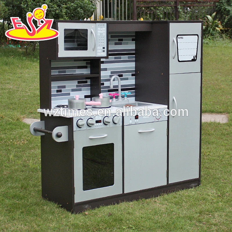 2018 New design wooden big kitchen toy children wooden big kitchen toy lovely wooden big kitchen toy W10C237