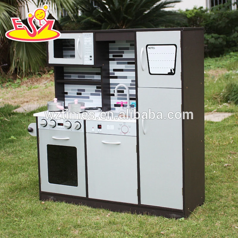 2018 New design wooden big kitchen toy children wooden big kitchen toy lovely wooden big kitchen toy W10C237