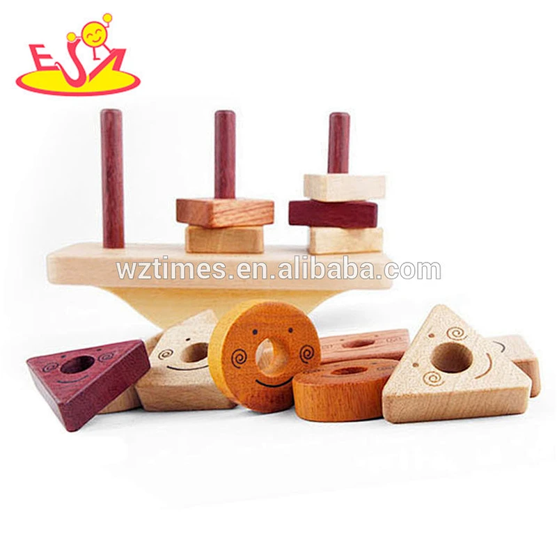2018 großhandel neue design holzstapelblöcke am besten balancieren holzstapelblöcke beliebte holzstapelblöcke W13D142