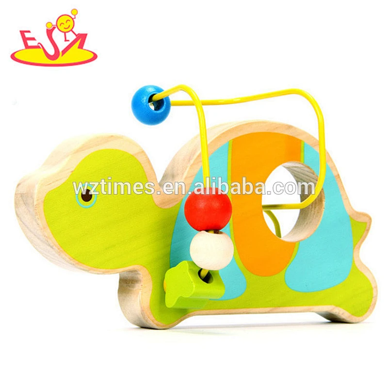 wholesale best sale wooden kids beads toy high quality wooden kids beads toy W11B096
