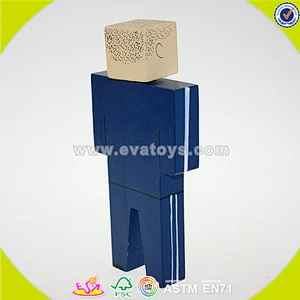 wholesale cheap baby toy wooden puppet best sale children toy wooden puppet W06D060
