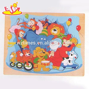Fisch hölzerne Fische des Großhandelsbabys Puzzlespielart und weisekind hölzerne Fische der populären Kinder hölzerne Fische W14L014