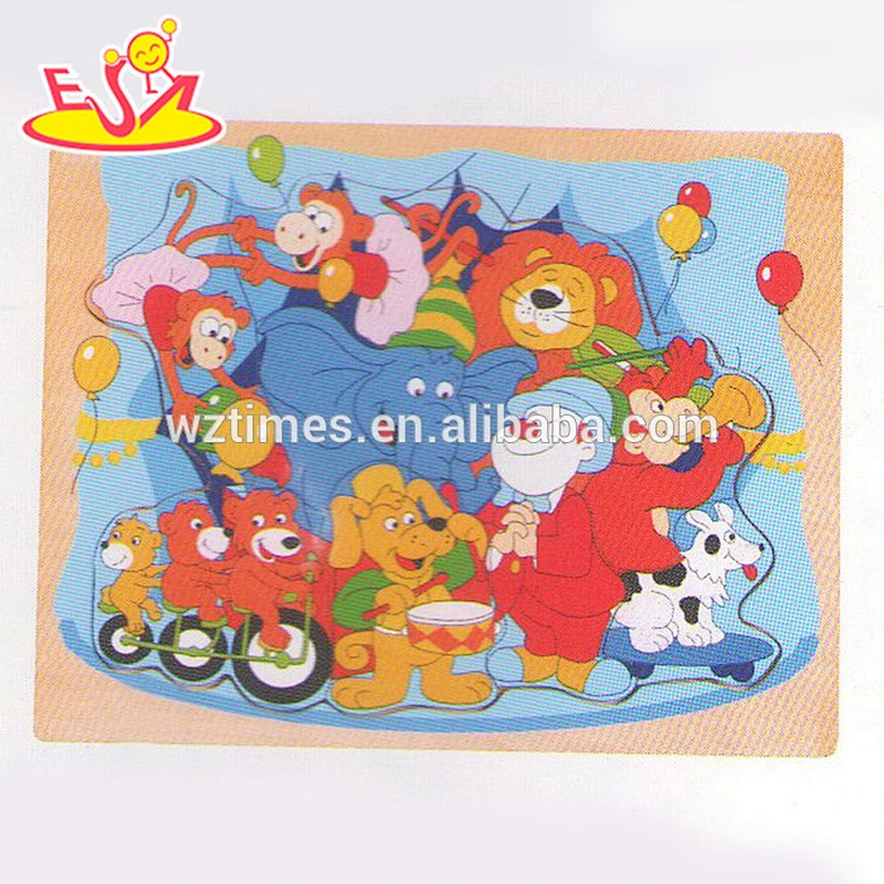 Fisch hölzerne Fische des Großhandelsbabys Puzzlespielart und weisekind hölzerne Fische der populären Kinder hölzerne Fische W14L014