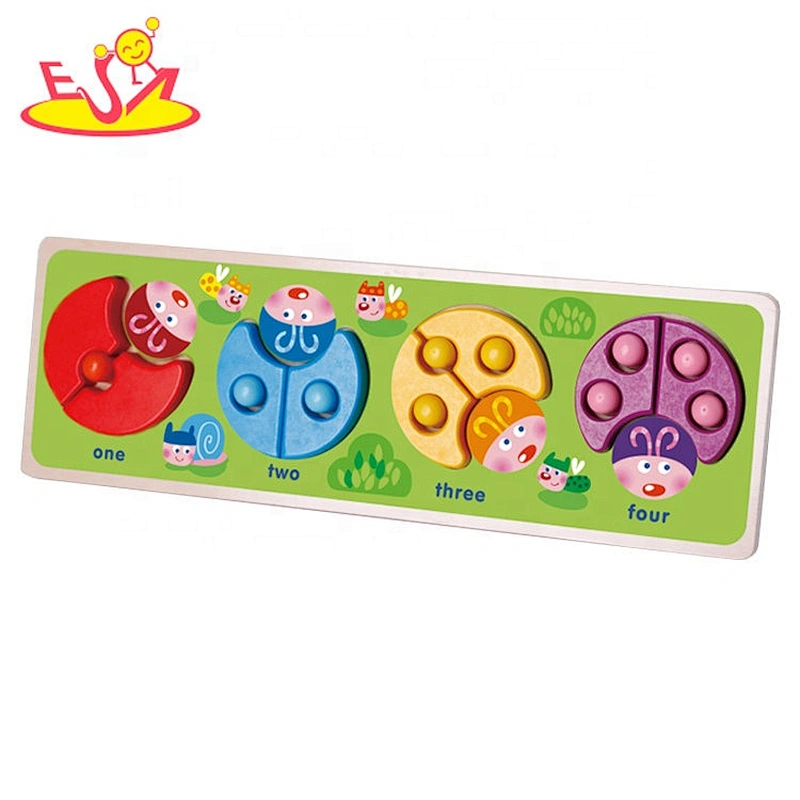2019 New fashion intelligent wooden educational baby toys for wholesale W13E107