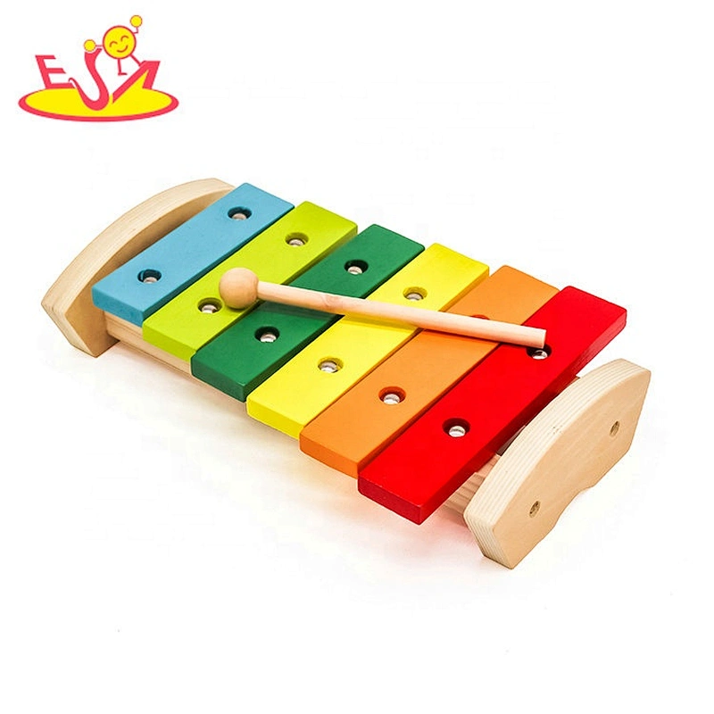 New arrival hippo wooden push toys for toddlers W05B182
