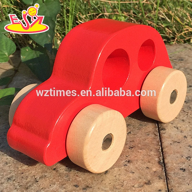 most popular children's wooden toy vehicle for wholesale W04A204