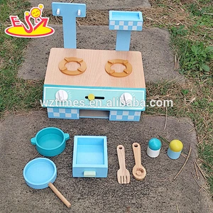 2018 wholesale wooden baby kitchen set best design wooden baby kitchen set new fashion wooden baby kitchen set W10C063