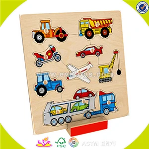wholesale baby wooden diy 3d puzzles fashion kids wooden diy 3d puzzles cheap wooden diy 3d puzzles W14A113