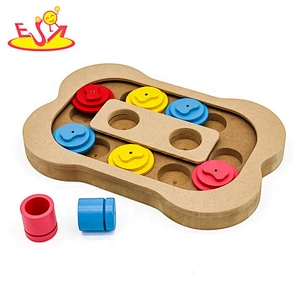 Free sample fun wooden interactive cat toys for wholesale W06F033B