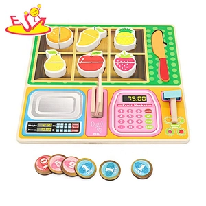 2019 New arrival pretend play wooden fruit game for kids W10B308