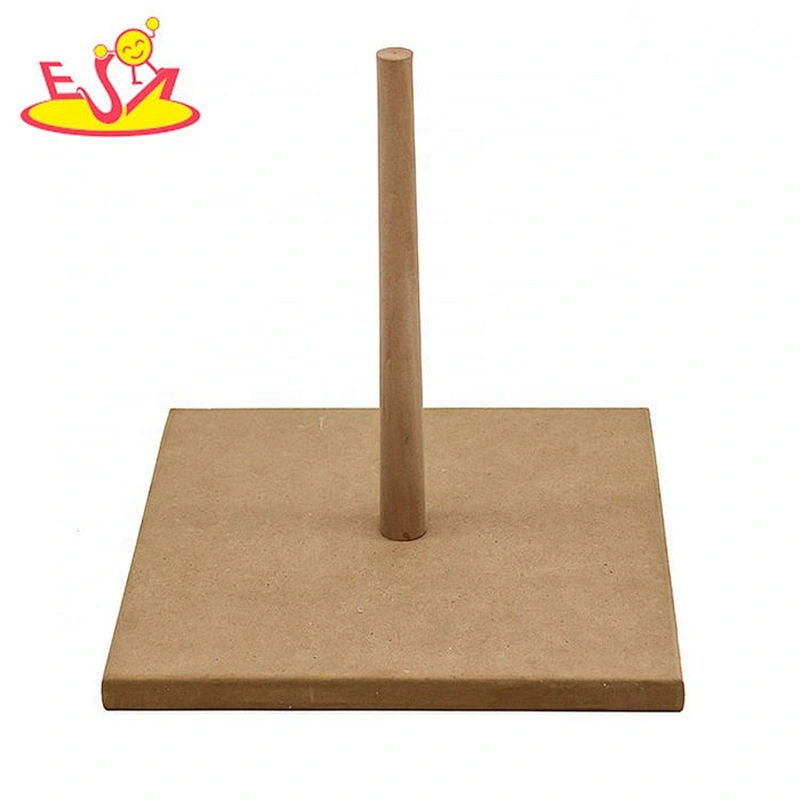 Classic children wooden ring toss game for garden W01D017