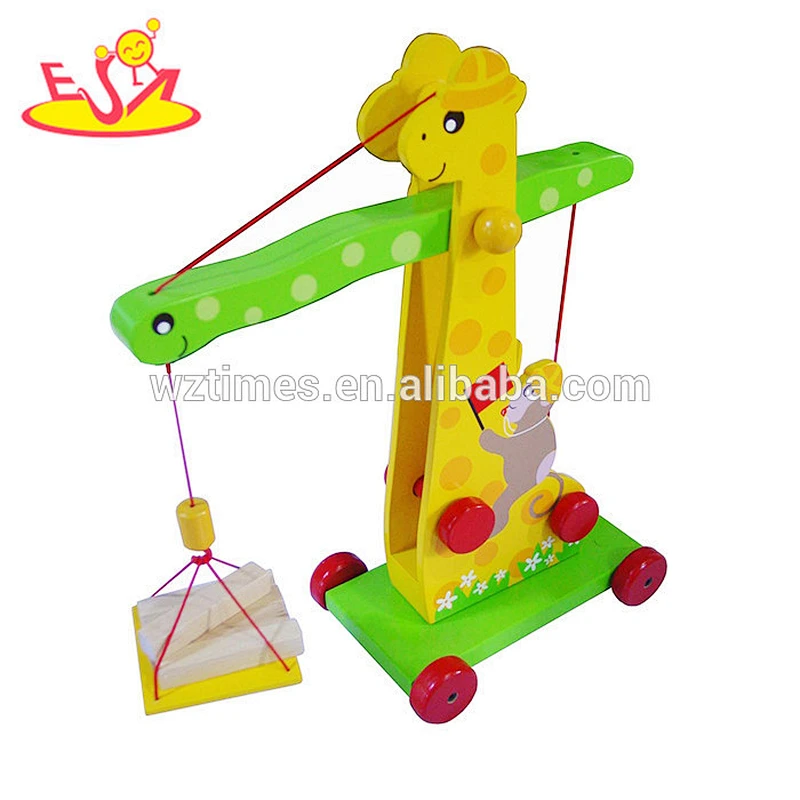 2018 wholesale cheap mini wooden car toy for toddlers W04A311