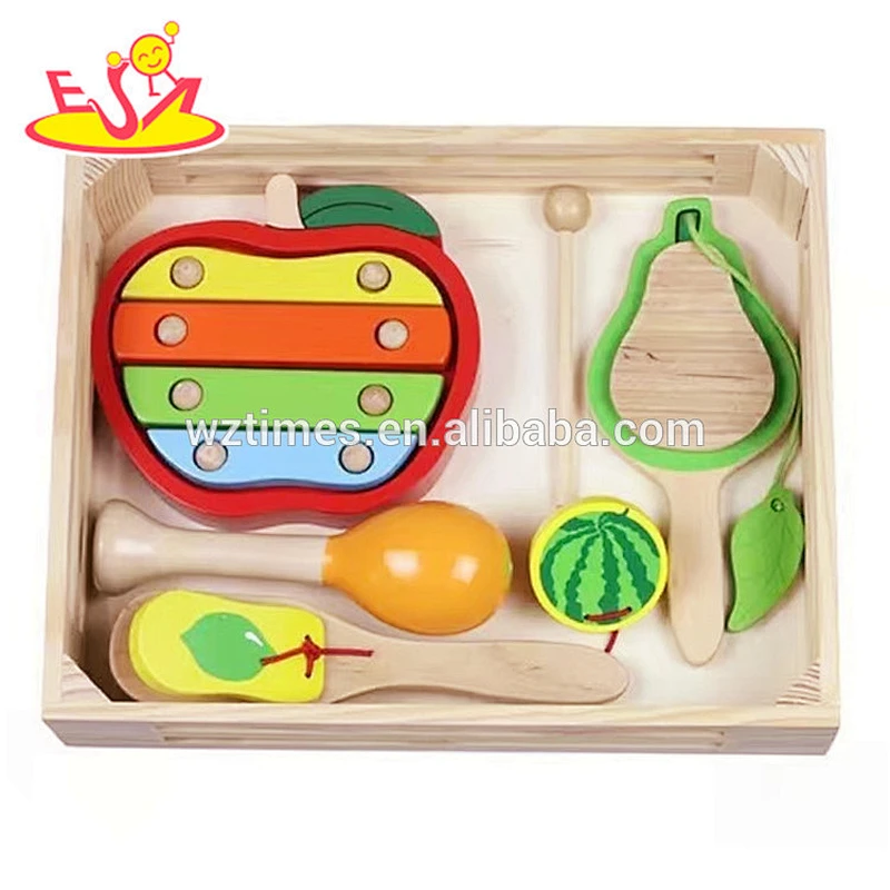 2018 wholesale new wooden kids musical toys funny wooden kids musical toys top fashion wooden kids musical toys W07A118