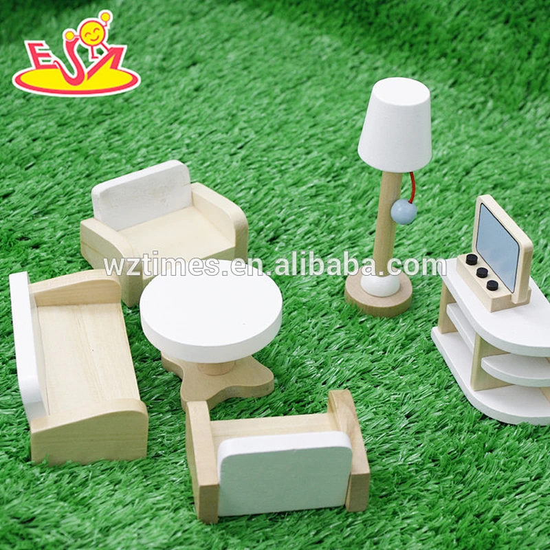 newest baby wooden doll furniture for pretend play W06B045