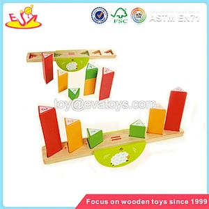 Wholesale most popular wooden balance game toy interesting kids wooden balance game toy W11F010