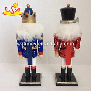 wholesale hottest sale wooden christmas nutcracker soldier for kids W02A065