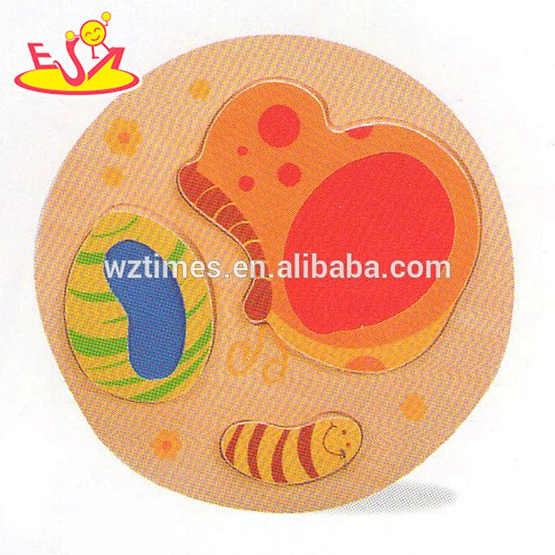 Customize farm wooden kids puzzle for wholesale W14L015