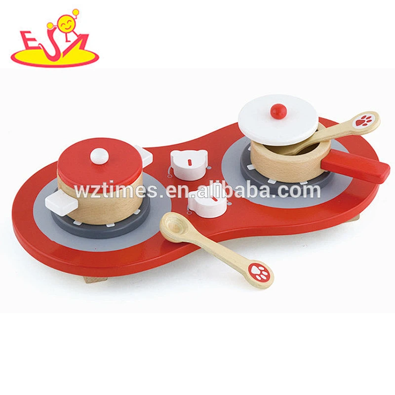 Großhandel neue Mode Rollenspiel Baby aus Holz Eismaschine Spielzeug zum Verkauf W10D114