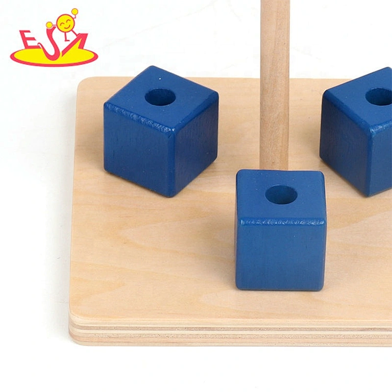 High quality educational wooden montessori blocks for children W12F091