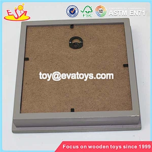 Wholesale classical design wooden wall photo frame for home decoration W09A014