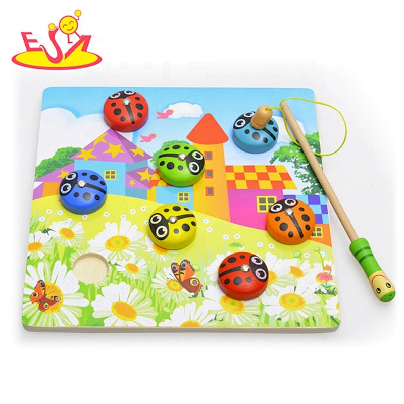 Wholesale early learning wooden magnetic toys for kids W01A195
