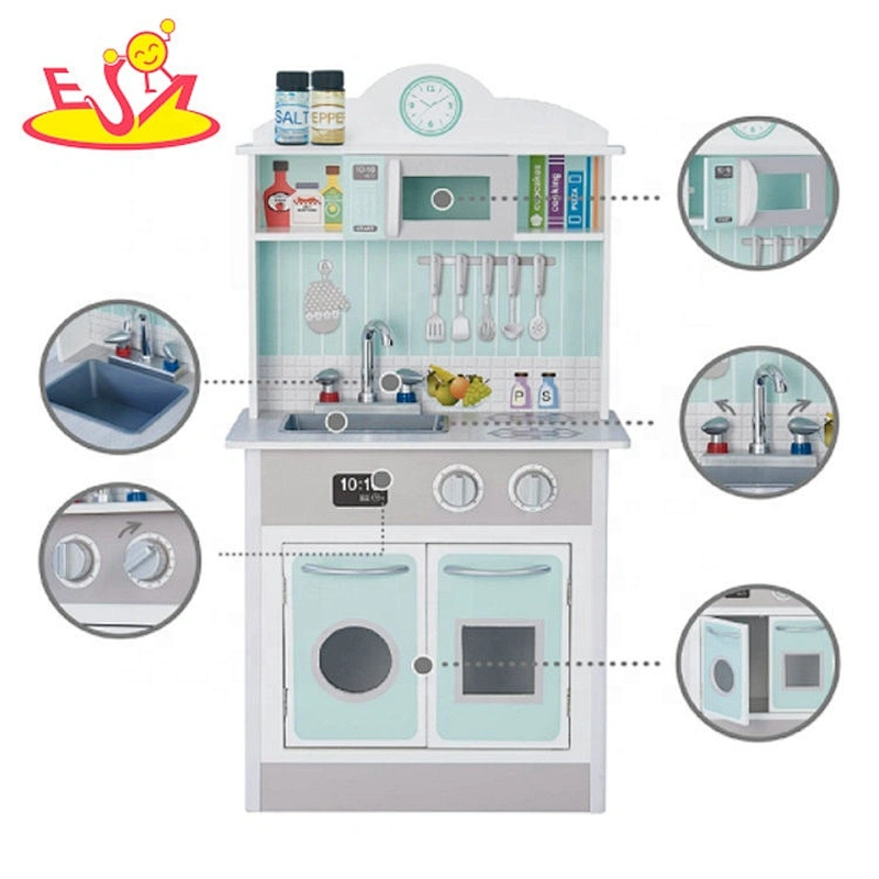 Most popular kids wooden kitchen toys for role play W10C489