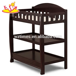 2018 New arrival safety wooden portable changing table for kids W08C115C