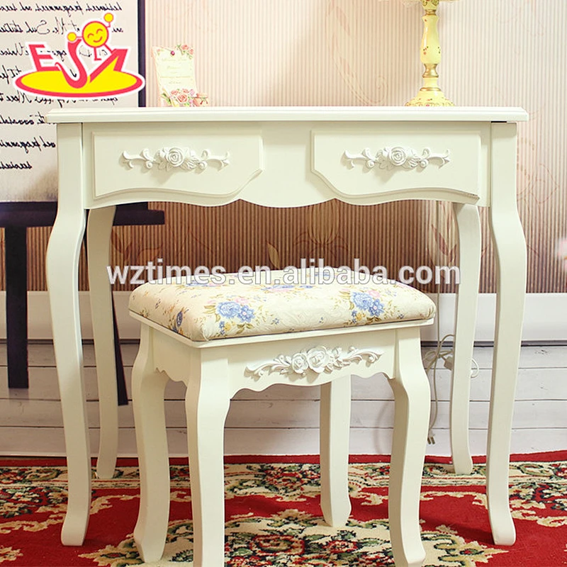 2018 New design wooden table and chair set solid wooden table and chairs bedroom furniture wooden table and chair set W08G191