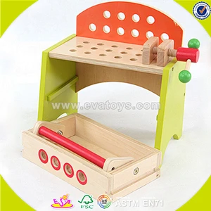 wholesale design multi-function wooden tool toy,educational kids wooden tool toy,top quality wooden tool toy W03D030