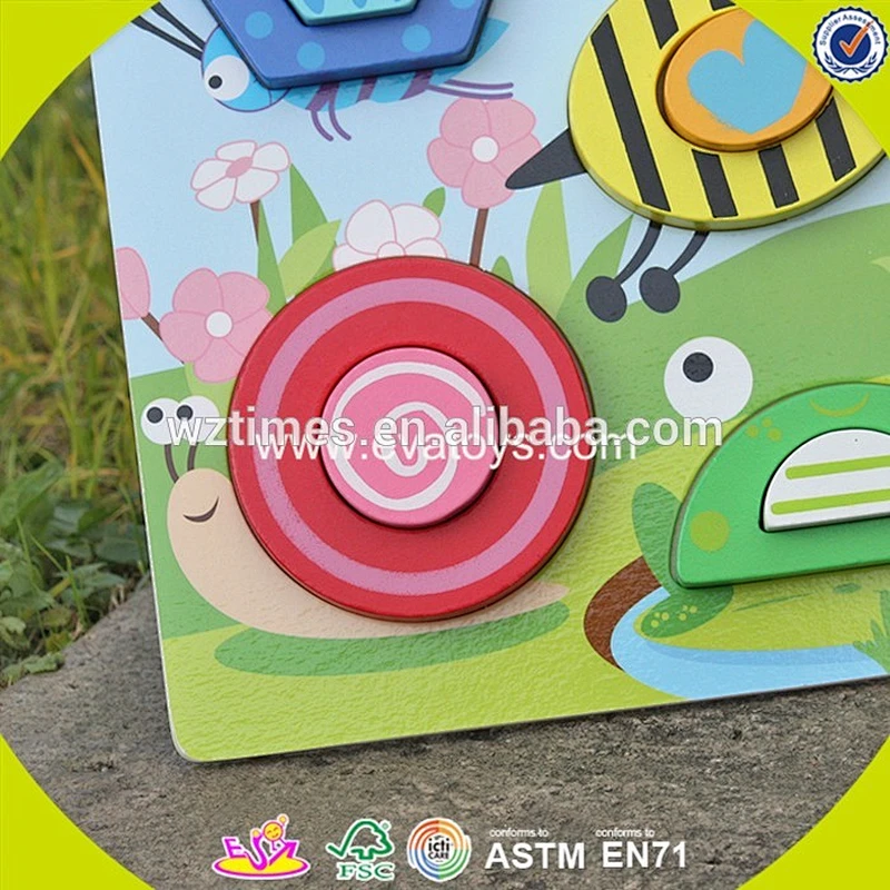 2018 wholesale animals wooden picture puzzle funny kids wooden picture puzzle best design children wooden picture puzzle W14C248