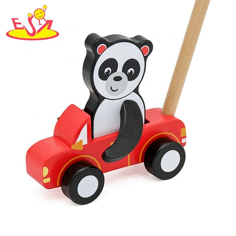 New hottest educational wooden walker push toy for toddlers W05A026