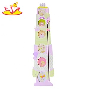 Best sale folding wooden ruler for baby height measuring W09C011