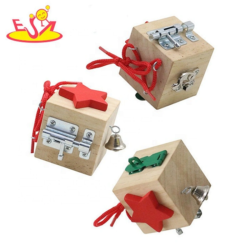 2019 New hottest early education wooden activity box toy for children W12D131