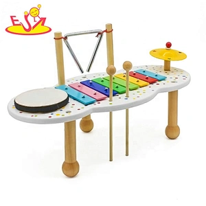 2018 New arrival educational wooden toy instruments for baby W07A127