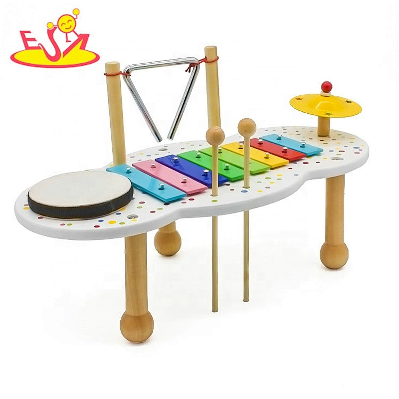 2018 New arrival educational wooden toy instruments for baby W07A127