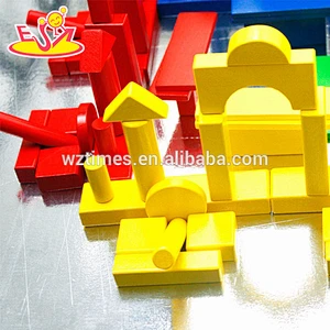 2018 wholesale kids wooden block toy fashion children wooden block toy for education W13A101
