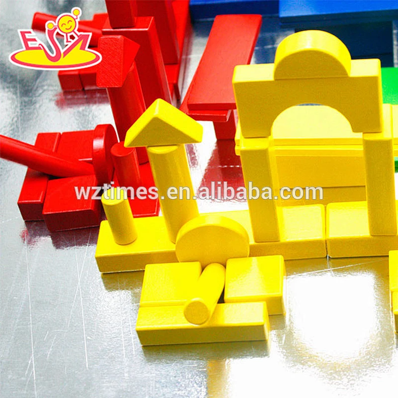 2018 wholesale kids wooden block toy fashion children wooden block toy for education W13A101