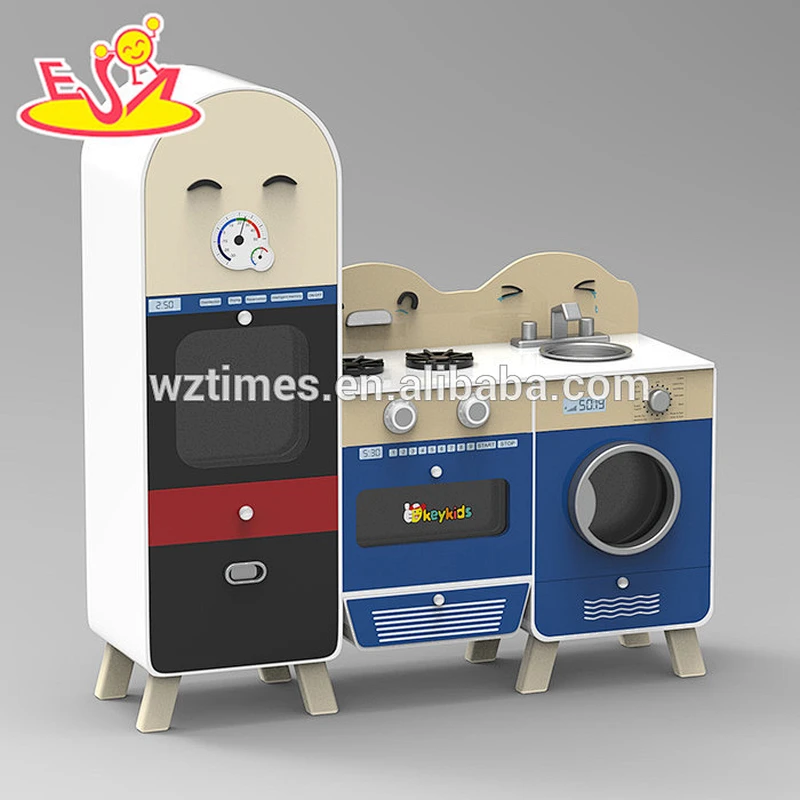 New design wooden boys play kitchen best wooden boys play kitchen W10C240