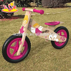 2018 Wholesale high quality children balance wooden no pedal bike W16C174