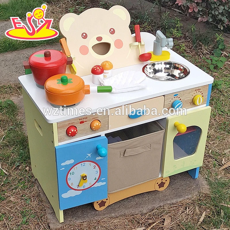 wholesale top fashion wooden kids cooking set interesting W10C146