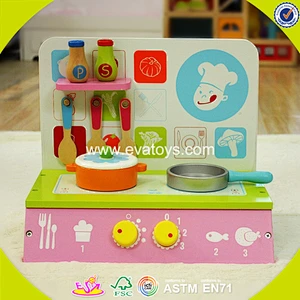 2018 New design wooden table kitchen toy mini wooden table kitchen toy children wooden table kitchen toy W10C185