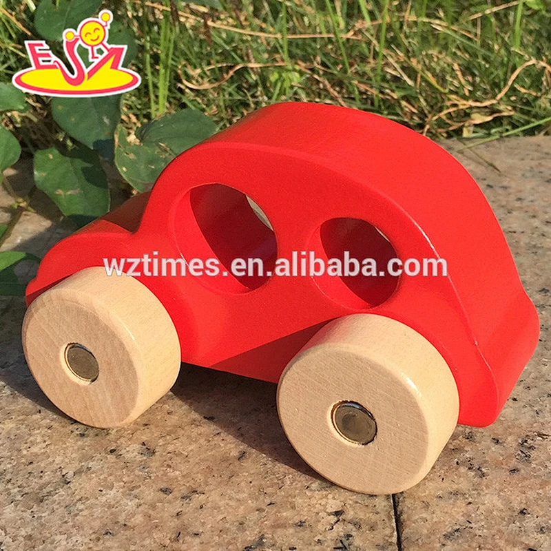most popular children's wooden toy vehicle for wholesale W04A204