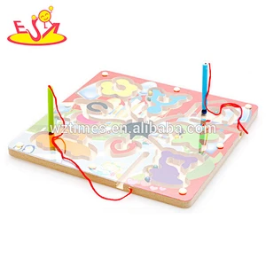 2018 wholesale new design maze wooden educational toys for kids top fashion wooden educational toys for kids W11H018