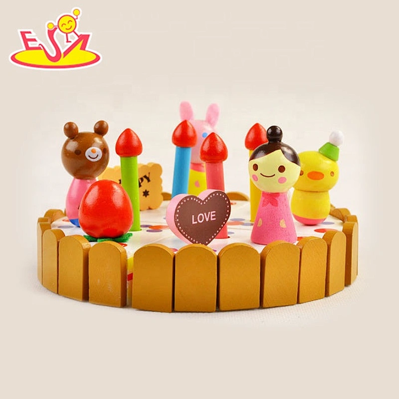 2018 großhandel kinder holz kuchen spielzeug top mode baby holz kuchen spielzeug beliebtesten kinder holz kuchen spielzeug w10b161